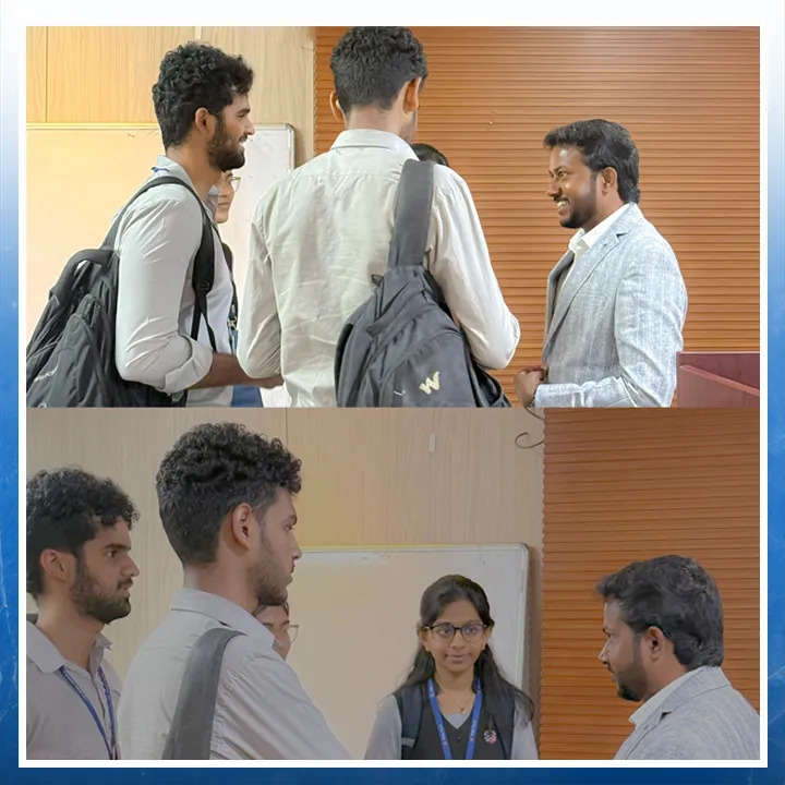 Winfomi expert conducting an AI training session for students at PSG Institute of Technology and Applied Research.